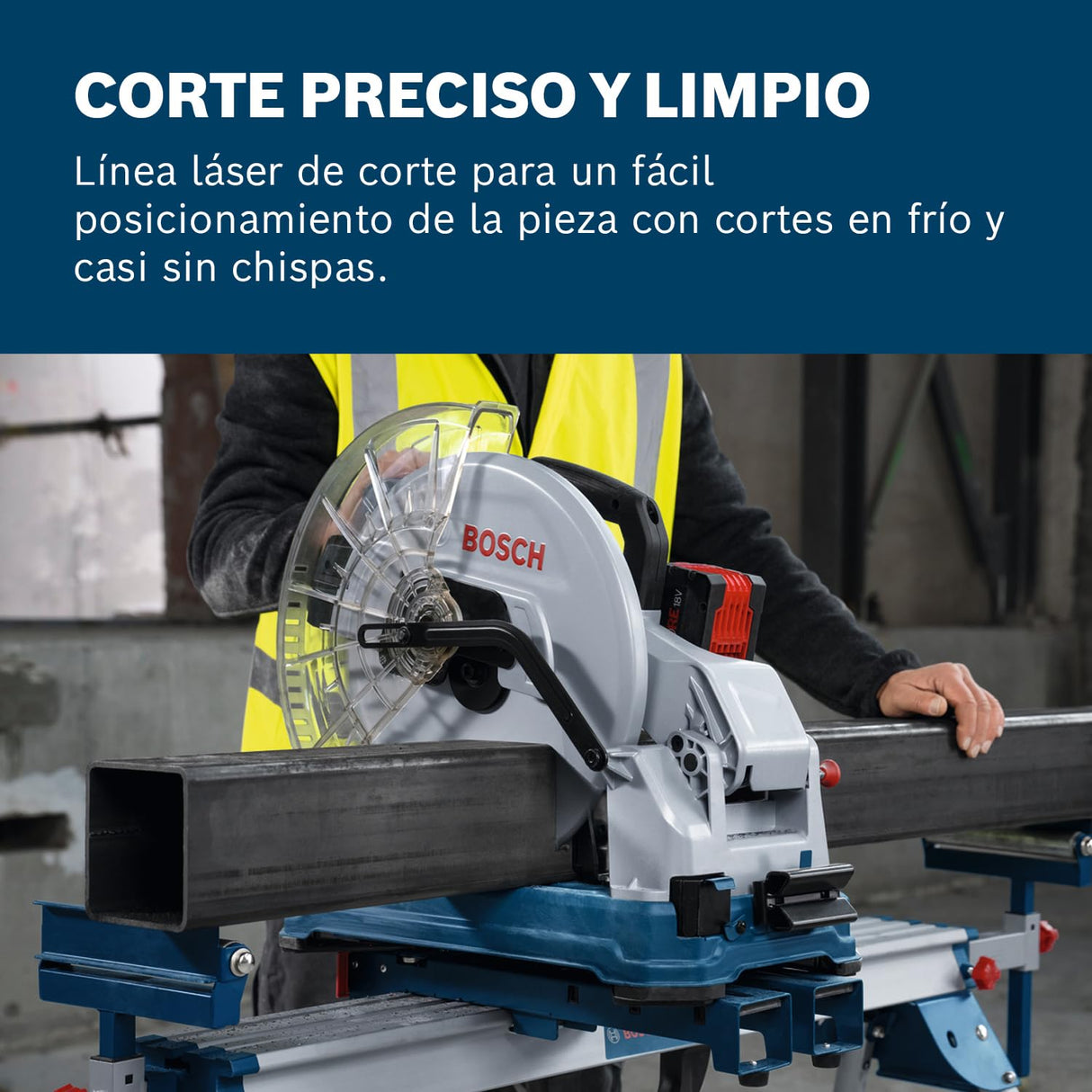 Bosch Professional tronzadora para metal a batería GCD 18V-355