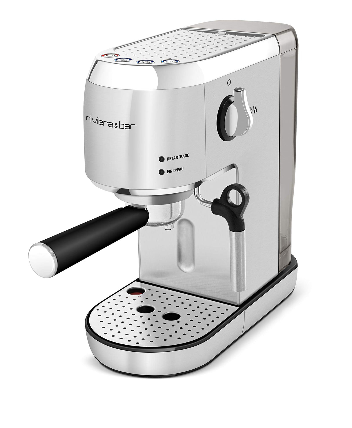 Riviera-et-Bar BCE450 - Máquina automática de expreso, color plateado