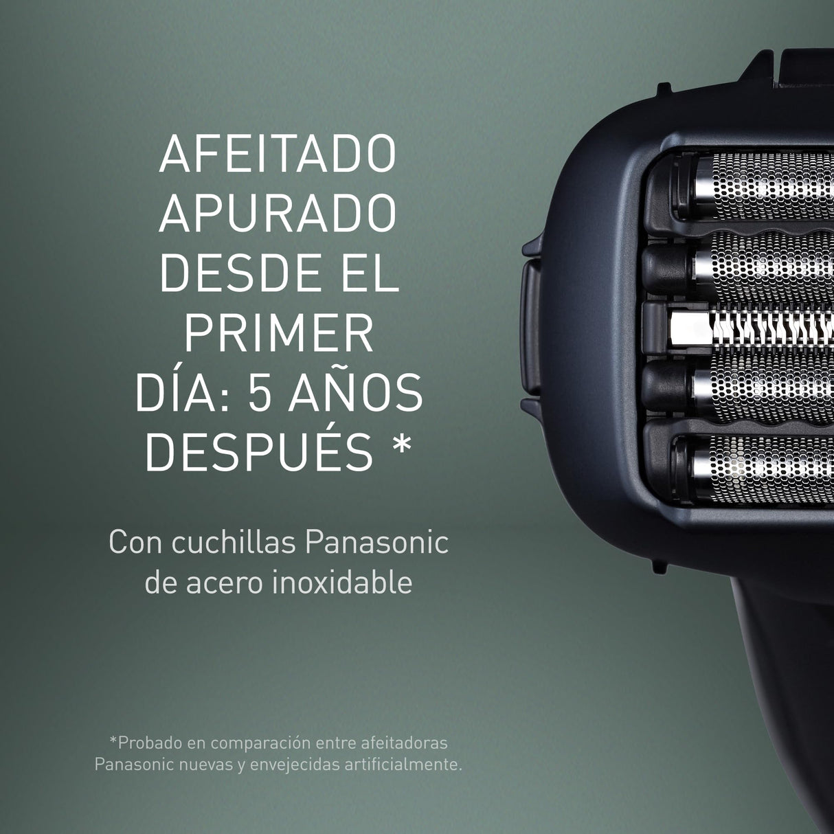 Panasonic Series 800 ES-LV97 Afeitadora en seco y húmedo, cabezal de 5 capas con motor lineal