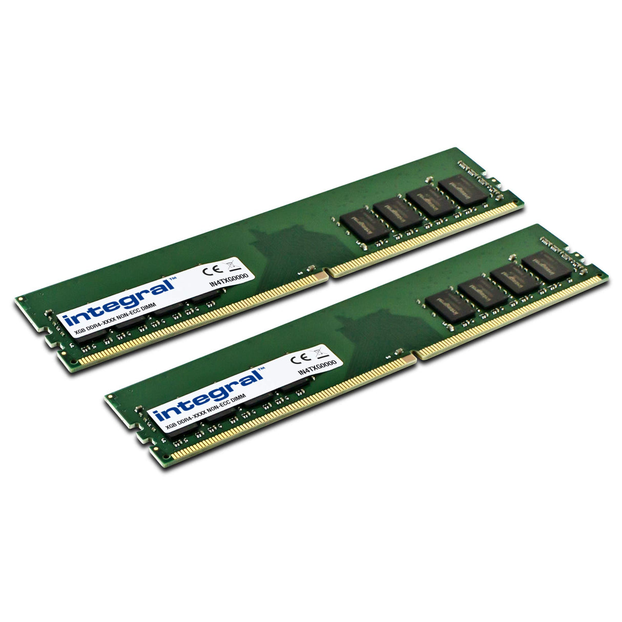 Integral 32GB(2x 16GB) DDR4 RAM 2400MHz DIMM Kit de memoria para PC de escritorio