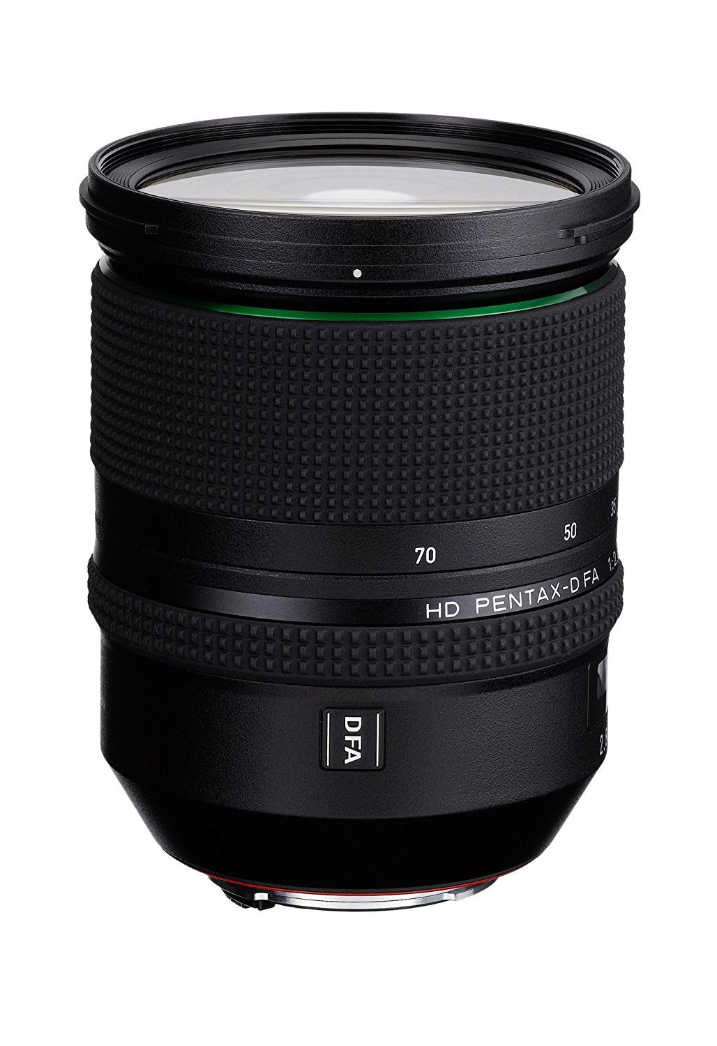 Pentax HD FA 24-70 mm F2.8ED SDM WR Zoom Estándar de Alto Rendimiento 24 mm Ultra Angular Construcción Resistente al Clima Potencia de Imagen Excepcional Cristal ED Lentes Asféricas Recubrimiento HD, Negro