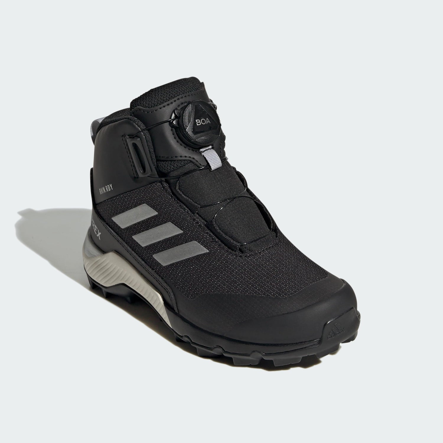 adidas Terrex Winter Mid Boa Rain.RDY Hiking Shoes, Zapatillas, Core Black/Silver/Core Black, 39 1/3 EU