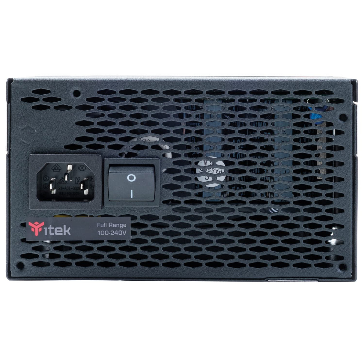 Itek Fuente de alimentación PF1200 EVO: 1200 W, 80Plus Platinum, Ventilador FDB de 12 cm, condensadores japoneses, Modular