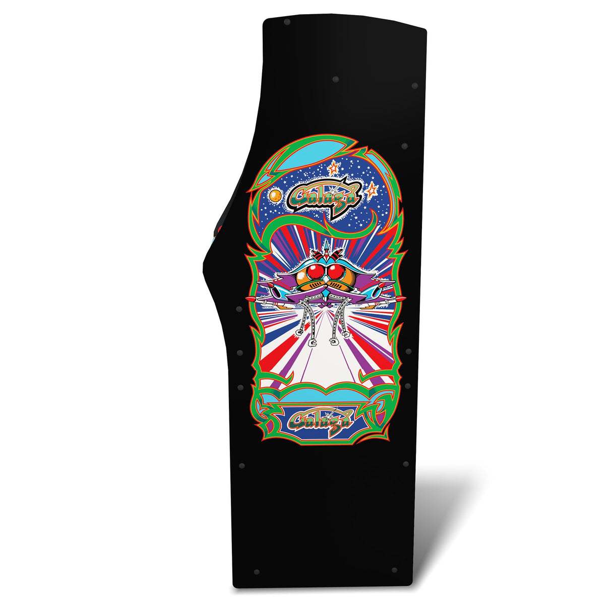 Arcade1Up-GALAGA Deluxe 14 Games in 1, 5 Foot Stand-Up Cabinet Arcade Machine Dominio Videojuegos, Multicolor, M (Tastemakers GAL-A-305427)