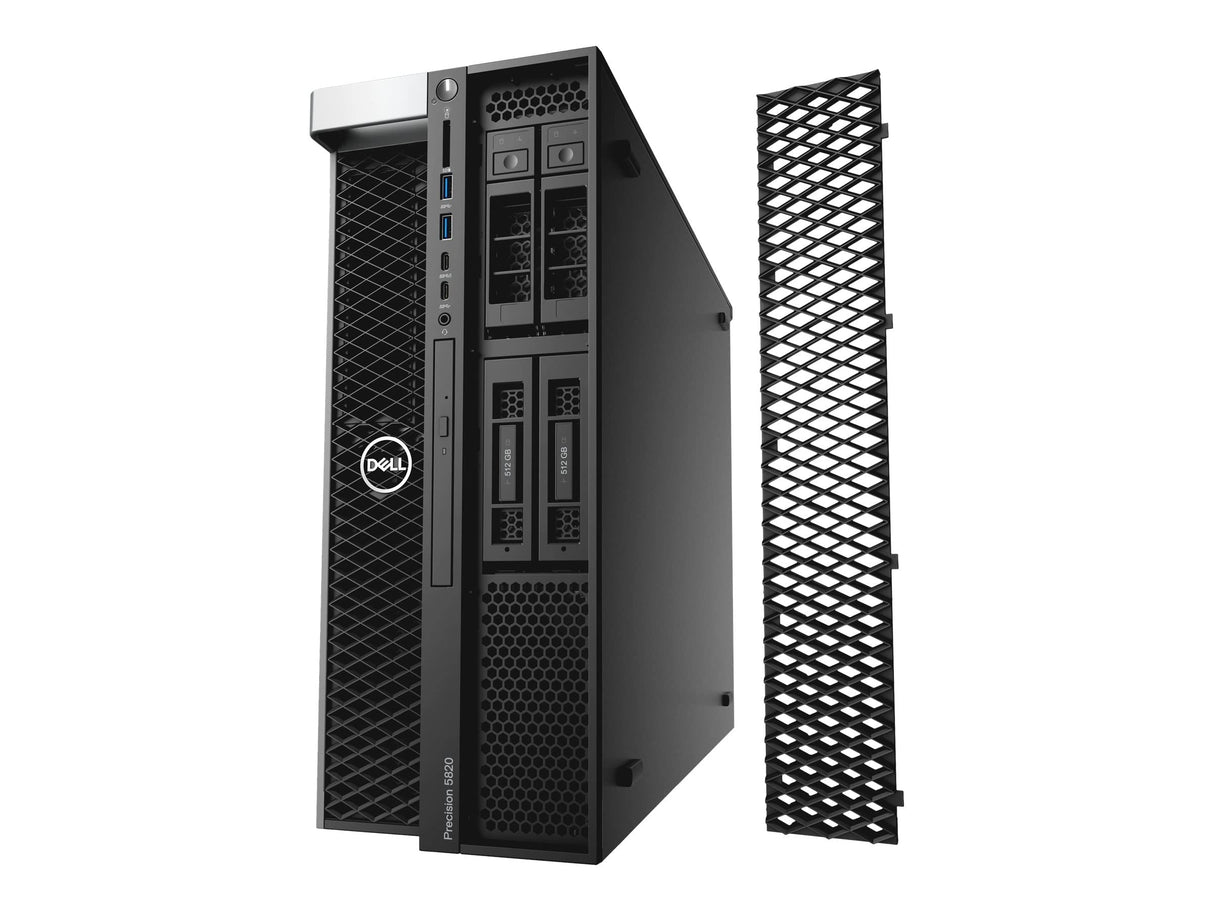Dell - WRKST Escritorio HPB Precision T5820 W-2223 16GB 512GB SSD W10P Negro