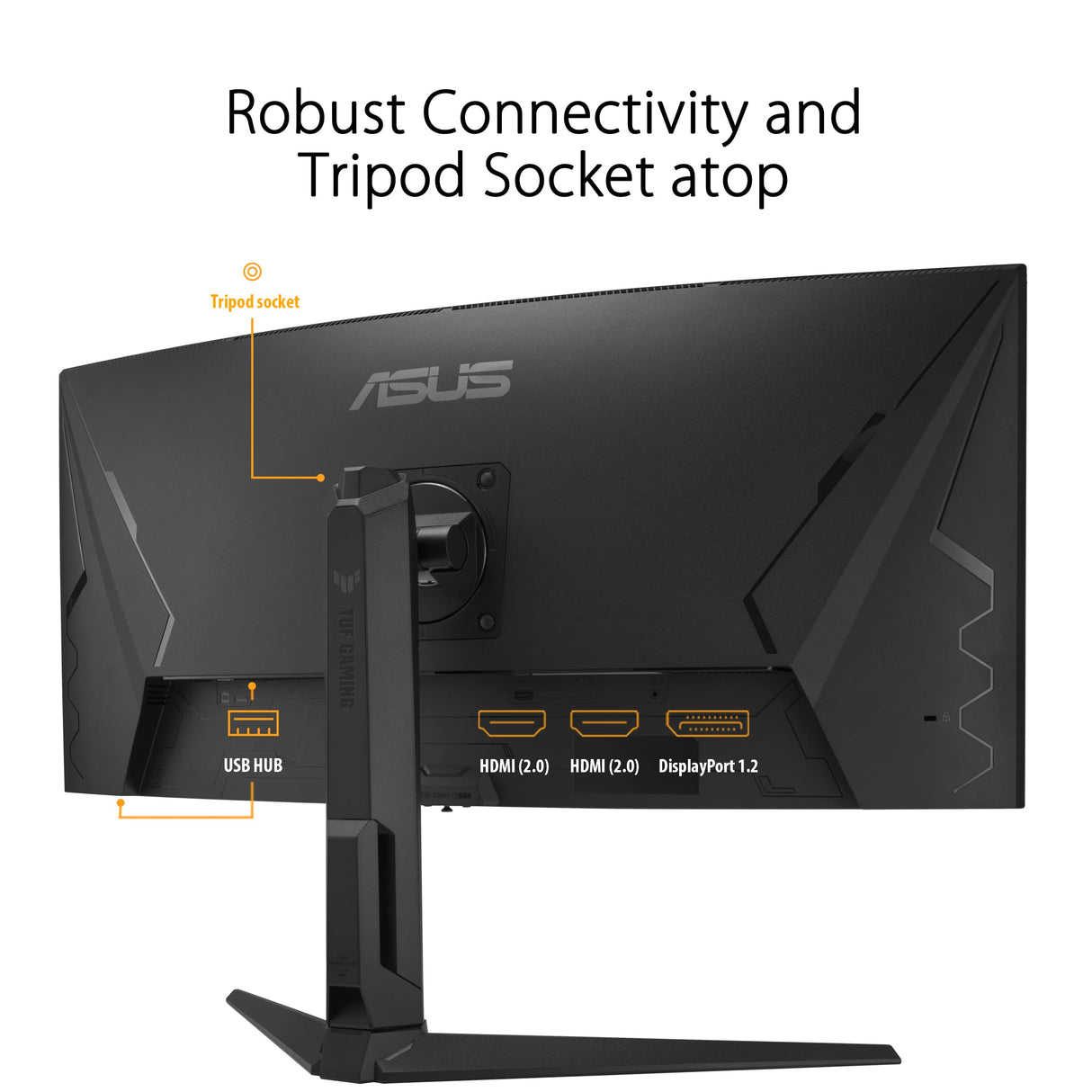 Asus TUF Gaming VG34VQEL1A - Monitor Gaming Curvo de 34 Pulgadas, UWQHD, 100 Hz, Extreme Low Motion Blur, Freesync, 1ms MPRT, 125% sRGB, HDR