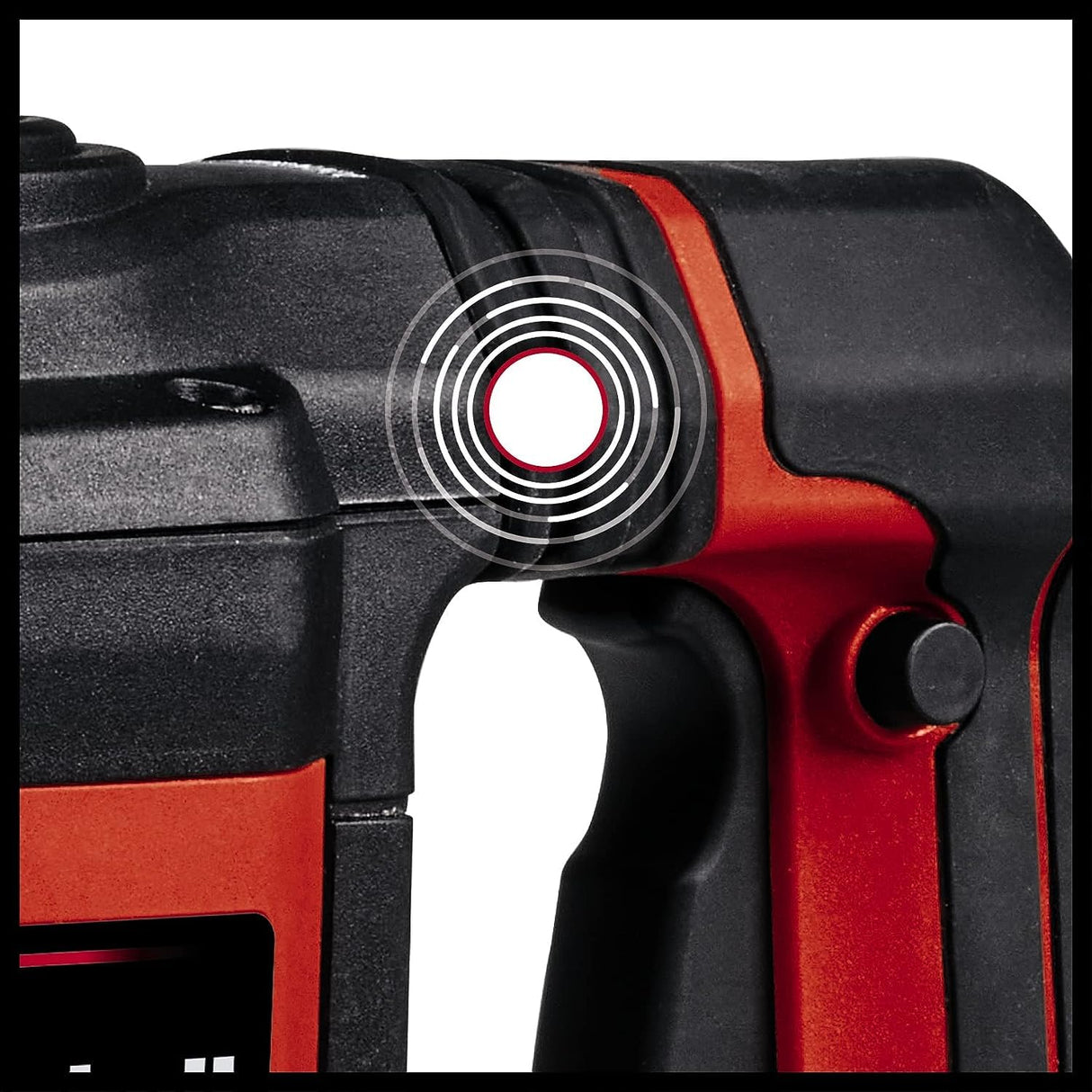 Einhell Martillo perforador con cable -TE-RH 40 3F. 1050 W, 10 J, taladrado de impacto - cincelado, mecanismo de impacto neumático, bloqueo de funcionamiento continuo, incl. Cinceles, E-Box M55