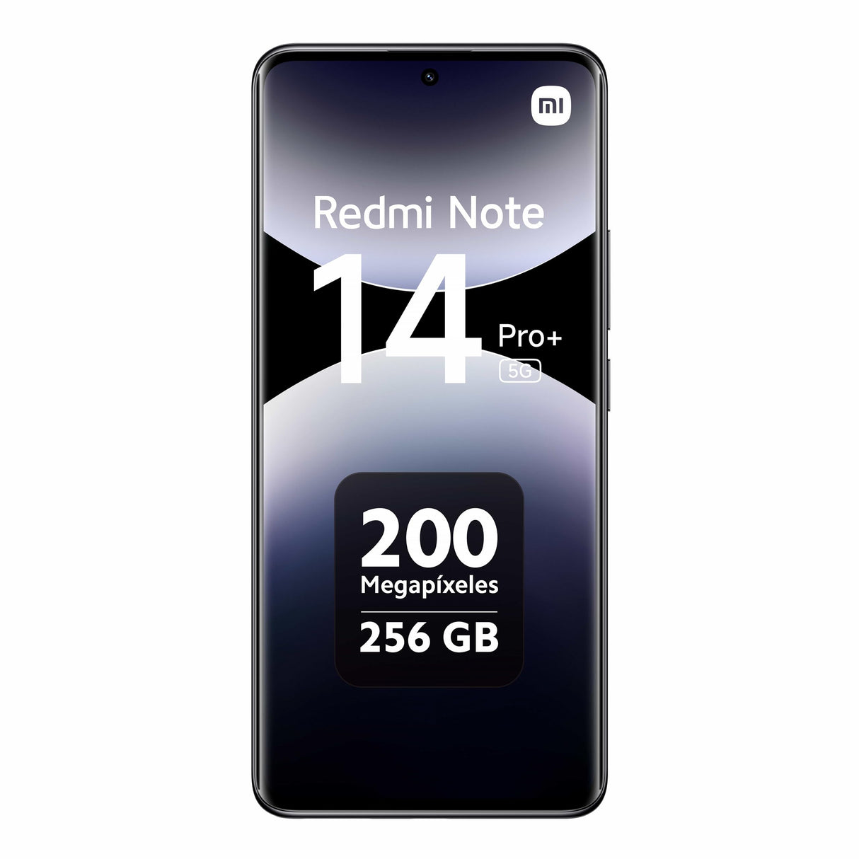 Xiaomi Redmi Note 14 Pro+ 5G Smart Phone, 12GB RAM 256GB, Pantalla AMOLED de 6,67 Pulgadas 1,5k, Sensor de Huellas, Cámara de 200 MP, Doble Tarjeta SIM, NFC, Carga Rápida de 120 W, Negro