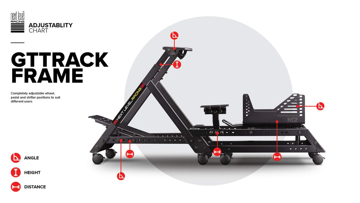 - Next Level Racing GTTRACK Frame only Simulator