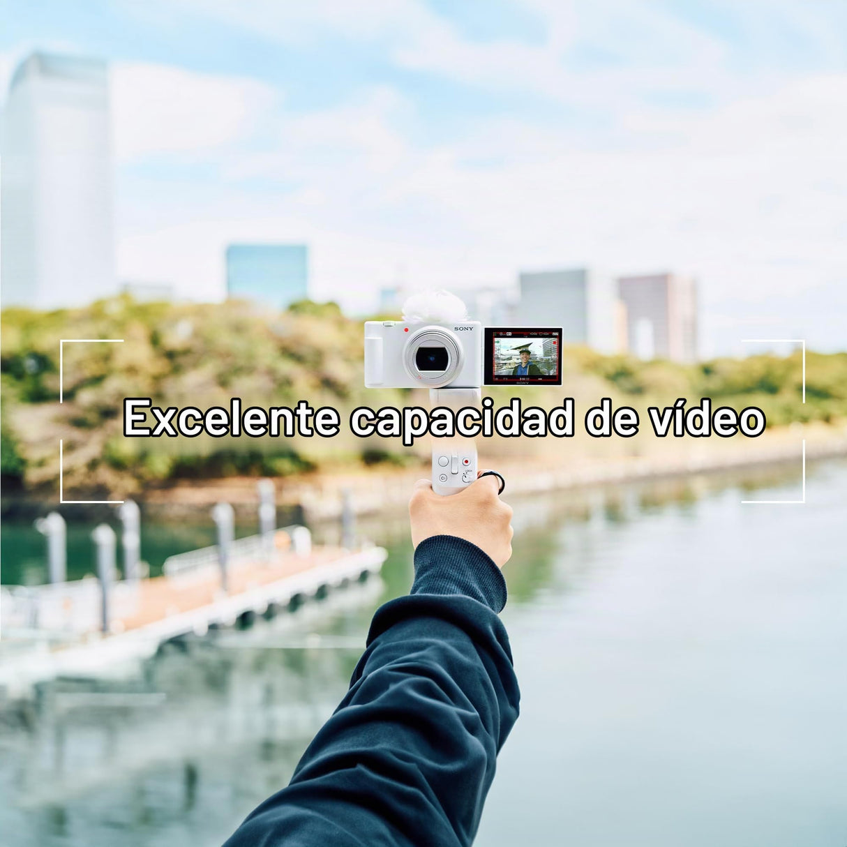 Sony ZV-1 II - Cámara híbrida compacta para fotografías HR y vídeo 4K