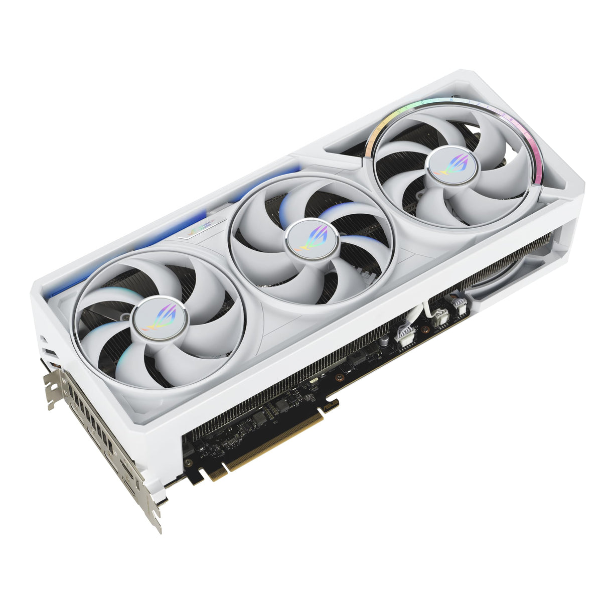 ASUS ROG Astral GeForce RTX 5090 White OC Edition, Tarjeta gráfica Gaming, PCIe 5.0, 32GB GDDR7, HDMI/DP 2.1, 3.8 Ranuras, 4 Ventiladores Axial-Tech, Almohadilla térmica de Cambio de Fase