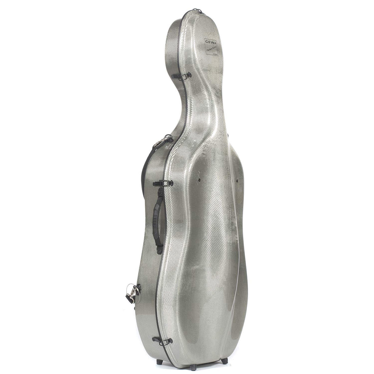 Gewa 343374 Estuche Cello Idea Titanium Carbon 3.3 Titanium/Azul, Fabricada en Alemania