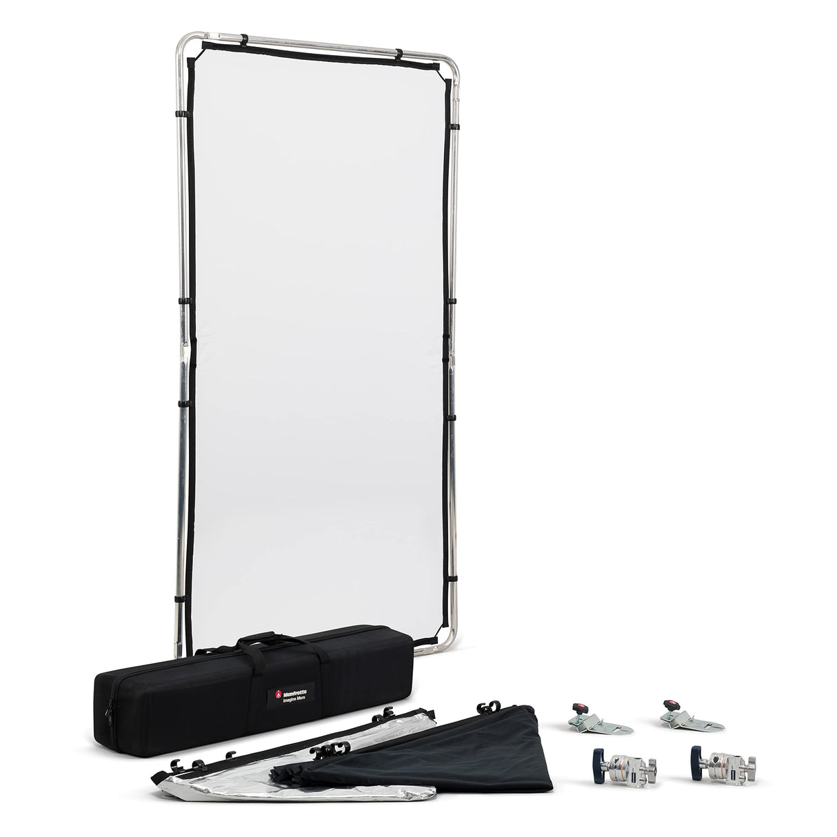Manfrotto Pro Scrim - Kit Todo en uno, 1,1 x 2 m, tamaño Mediano