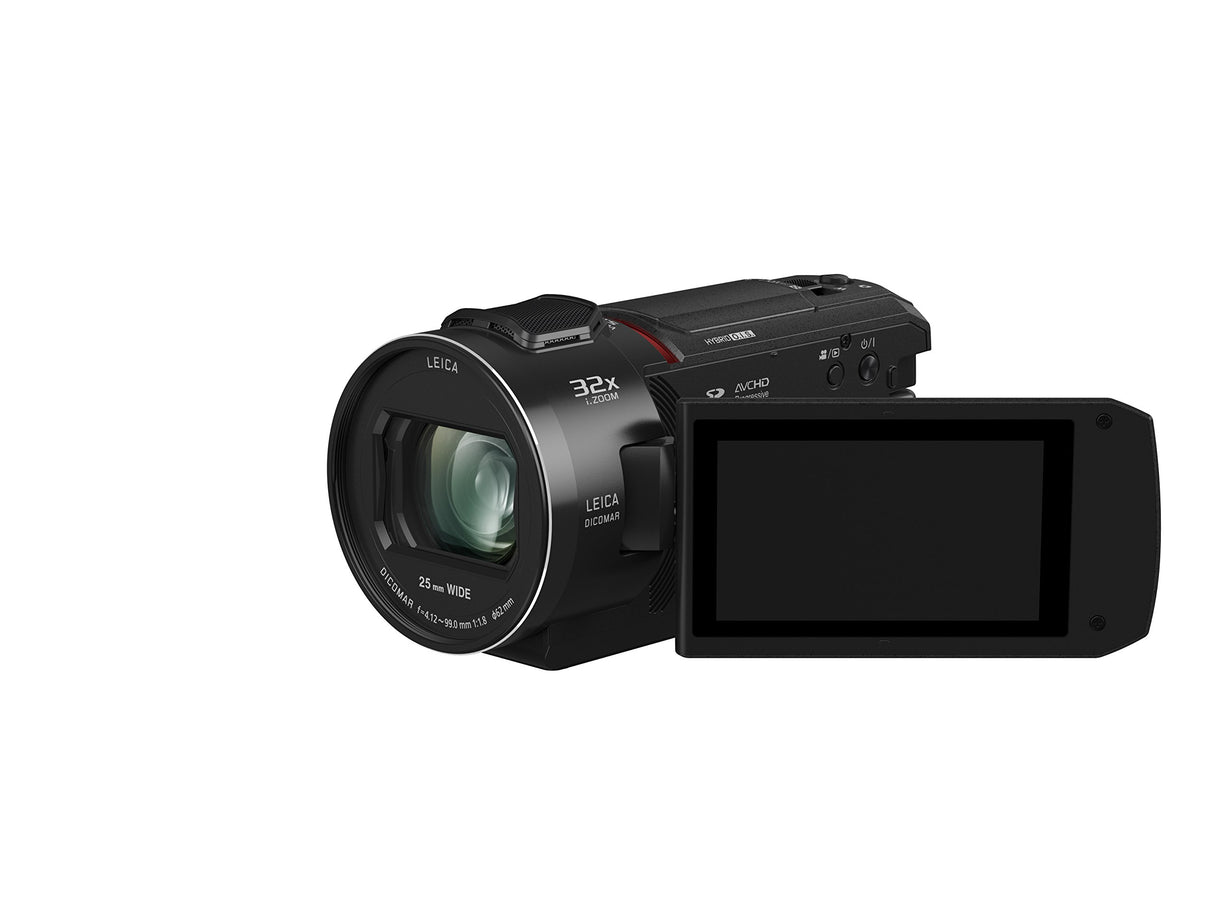 Panasonic HC-VX1EB-K Cámara de vídeo 4K con Lente Leica Dicomar - Negro
