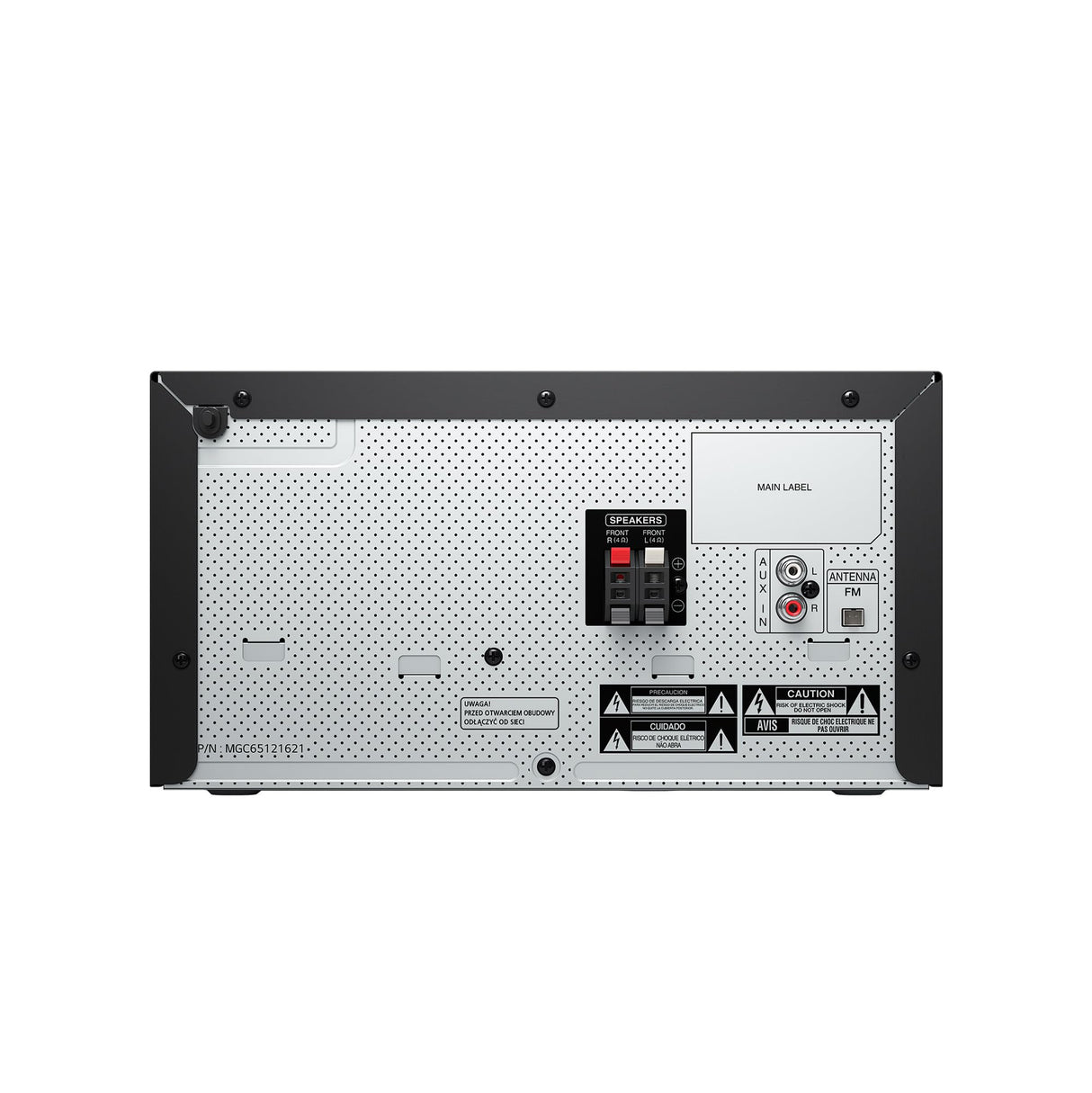 LG CK43N - Microcadena XBOOM, Sistema de Sonido 300W, Bluetooth, USB, Entrada Aux, Sincronización TV, Control de Fiesta, Ecualizador, Reproductor MP3, Audio Potente para Casa y Fiestas, Negro