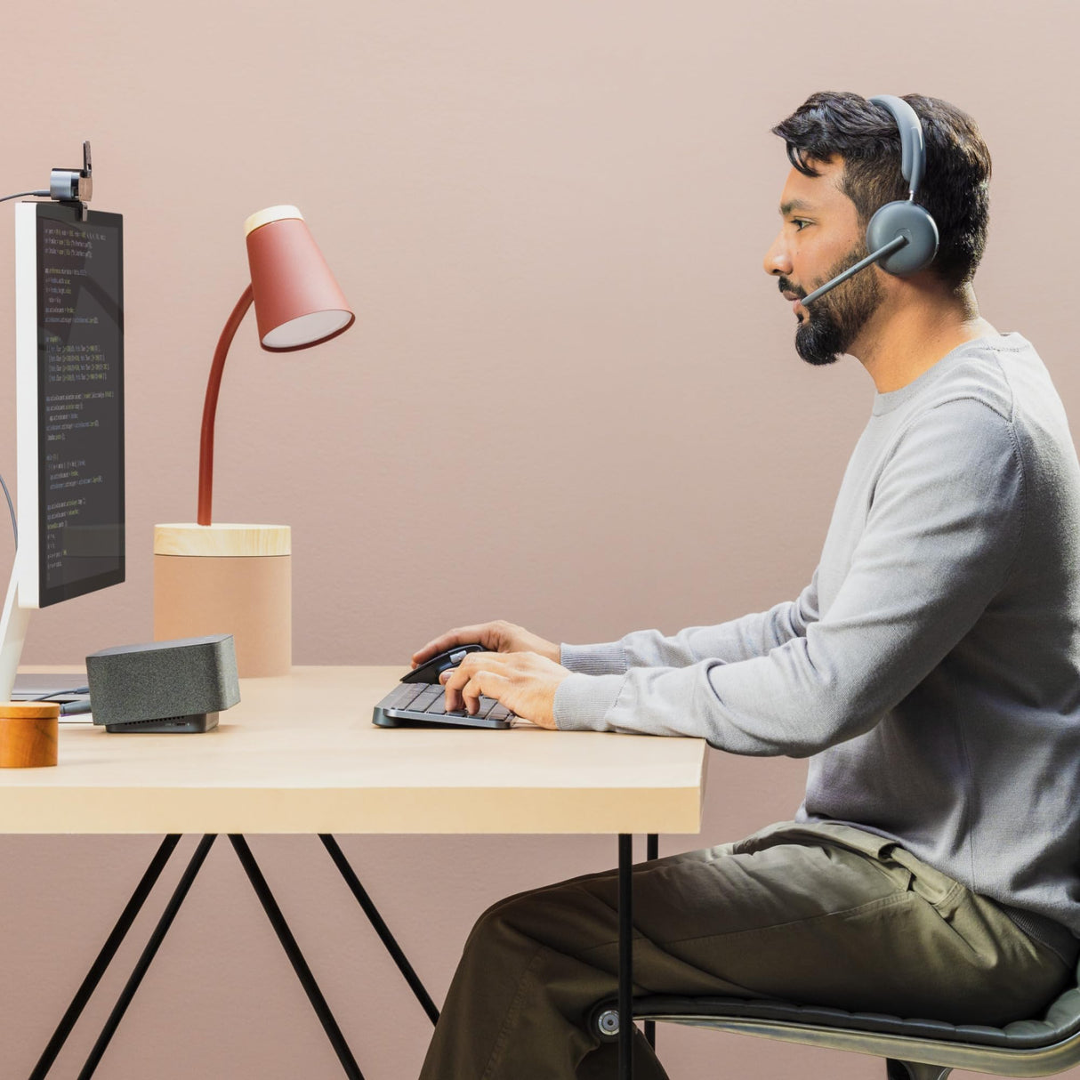 Logitech Zone Wireless 2, auriculares con micrófono con cancelación de ruido premium con ANC híbrida,Certified for Microsoft Teams sobre Bluetooth nativo Fast Pair, diseñado para portátiles Intel Evo