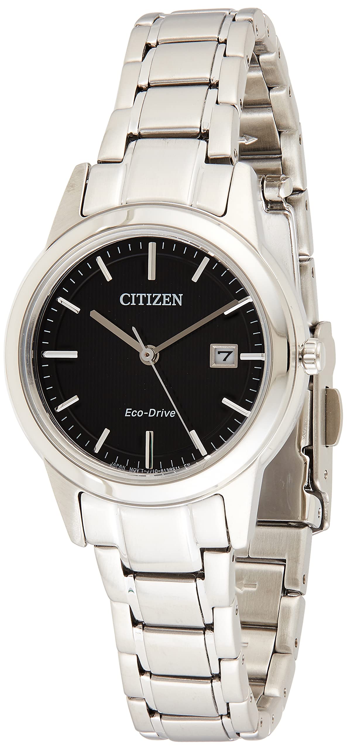 Citizen Reloj Analógico para Mujer de Cuarzo con Correa en Acero Inoxidable FE1081-59E