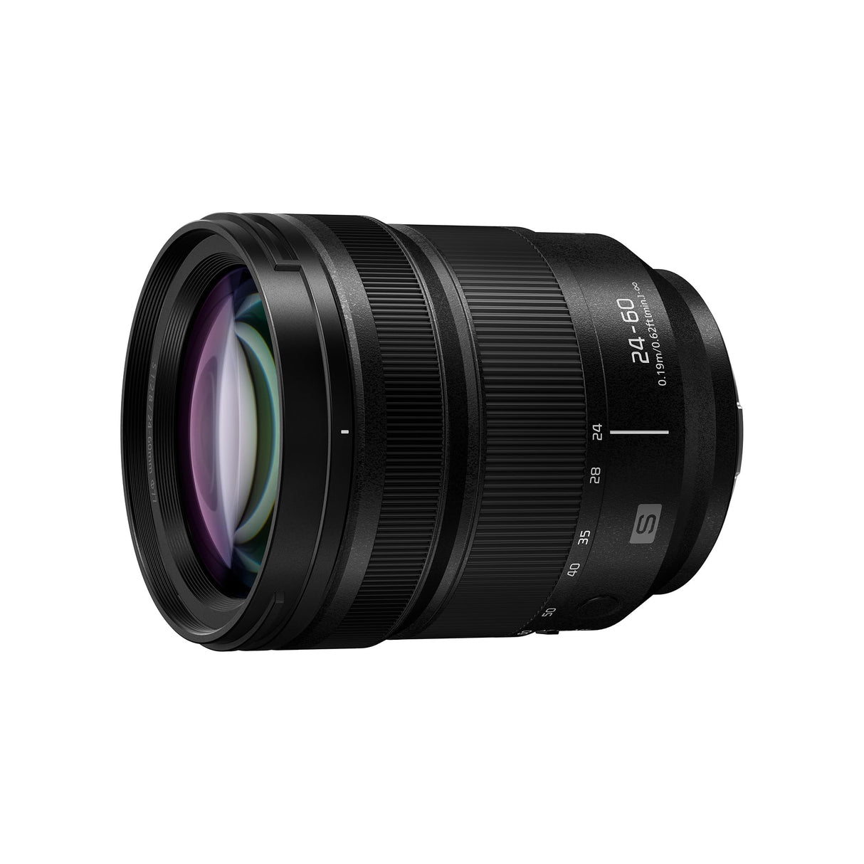 Panasonic LUMIX S Objetivo 24-60mm, Montura L, Objetivo de Apertura Constante F2.8 para Cámara Sin Espejo de Fotograma Completo, Negro