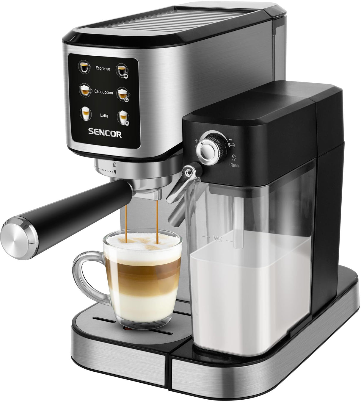 SENCOR CAFETERA ESPRESSO SEMIAUTOMÁTICA SES 4910SS