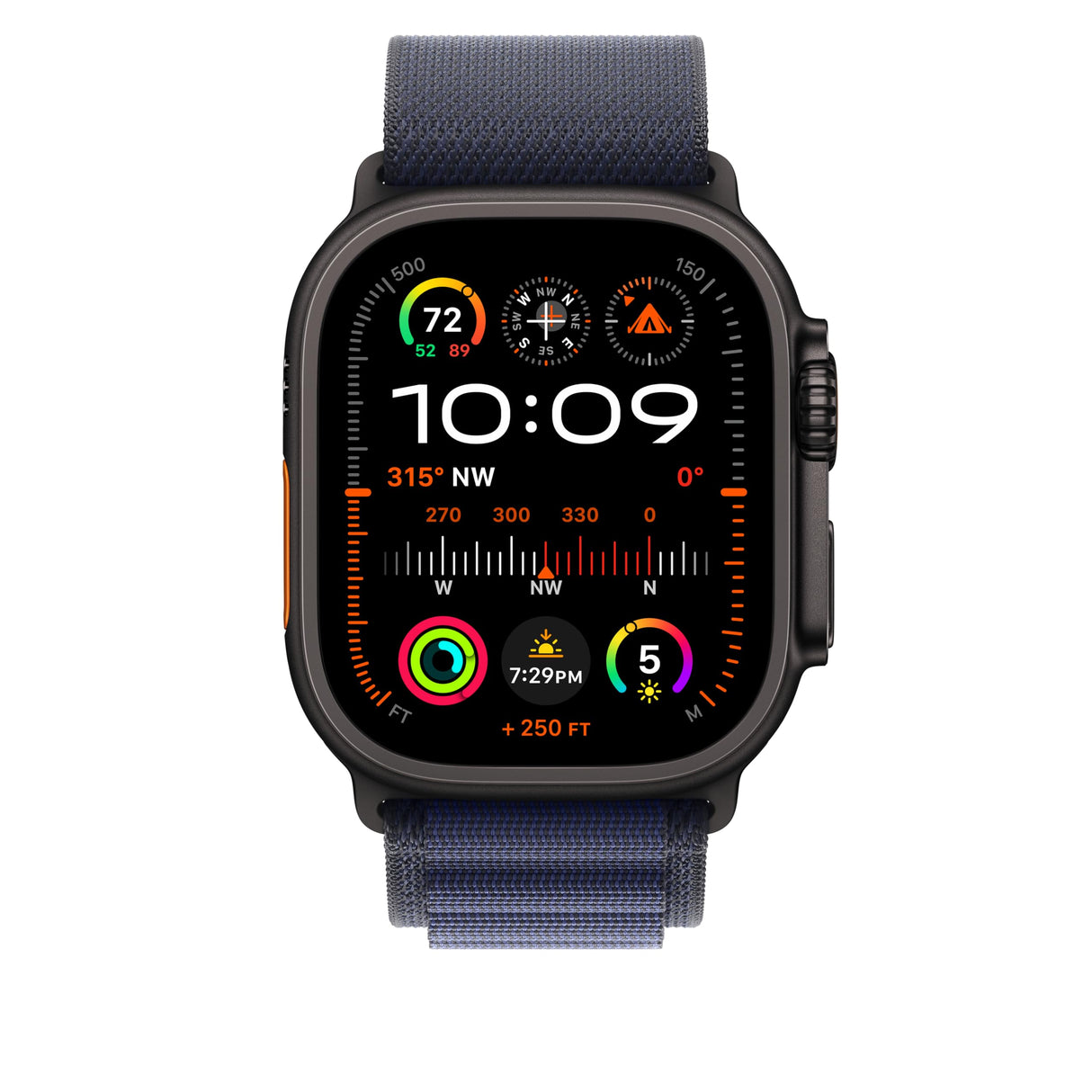 Apple Watch Band - Correa Loop Alpine - 49 mm - Azul marino - Talla M
