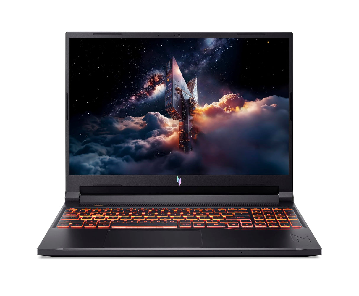Acer Nitro V 16 AI (ANV16-42-R4QR) Gaming Laptop de 16" Pantalla WUXGA IPS 180Hz, AMD Ryzen 7 260, 16 GB RAM, SSD de 1 TB, NVIDIA GeForce RTX 5060, Windows 11, Teclado QWERTZ, Negro