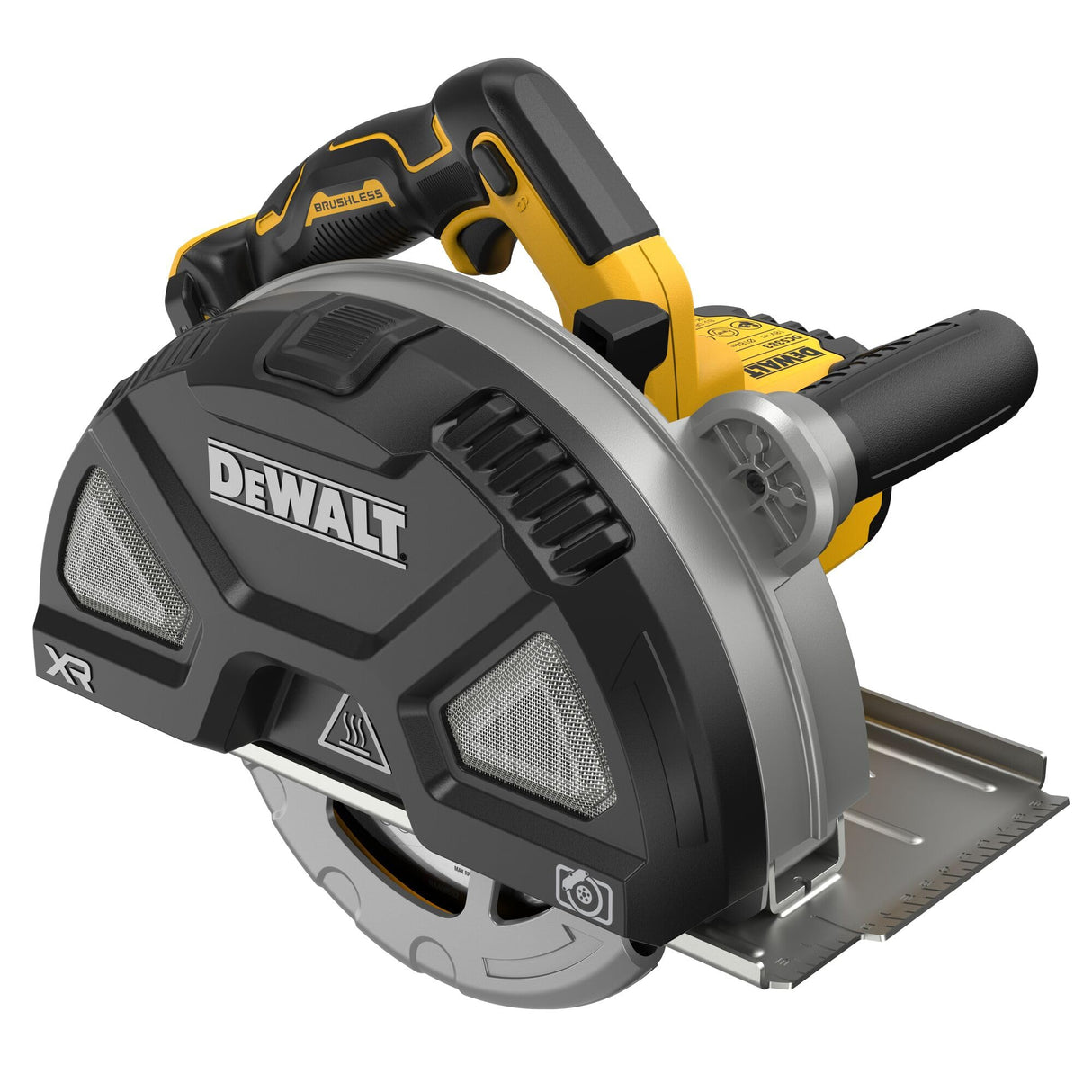 DEWALT Sierra Circular XR 18V para Corte de Metal, Motor sin Escobillas, Disco de 184mm, No incluye Batería ni Cargador, DCS383N-XJ