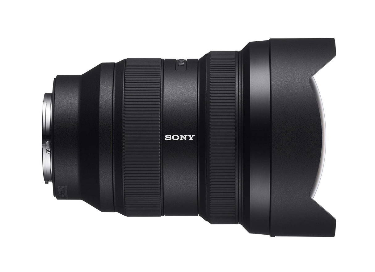 Sony SEL1224GM - Objetivo Ultra Gran Angular (12-24 mm, F2.8, Formato Completo, Compatible con Las Series A9 y A7, E-Mount, Premium) color negro