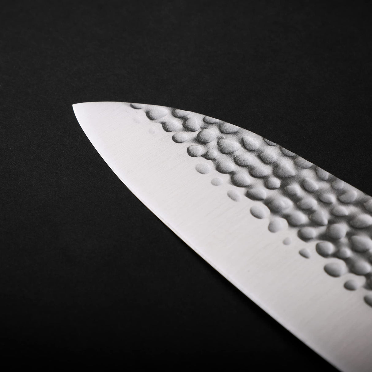 KOTAI | Cuchillo Santoku del chef | cuchillo de cocina profesional | Hoja de 18cm | afilado a mano | Acero inoxidable japonés ultra afilado 440C | Mango de madera de Pakka | Tang oculto completo