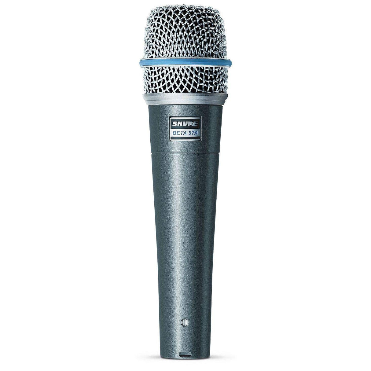 Shure BETA 57A Instrument Micrófono - MIC dinámico supercardioid para aplicaciones vocales e instrumentales con alto elemento de neodimio de salida de alta salida