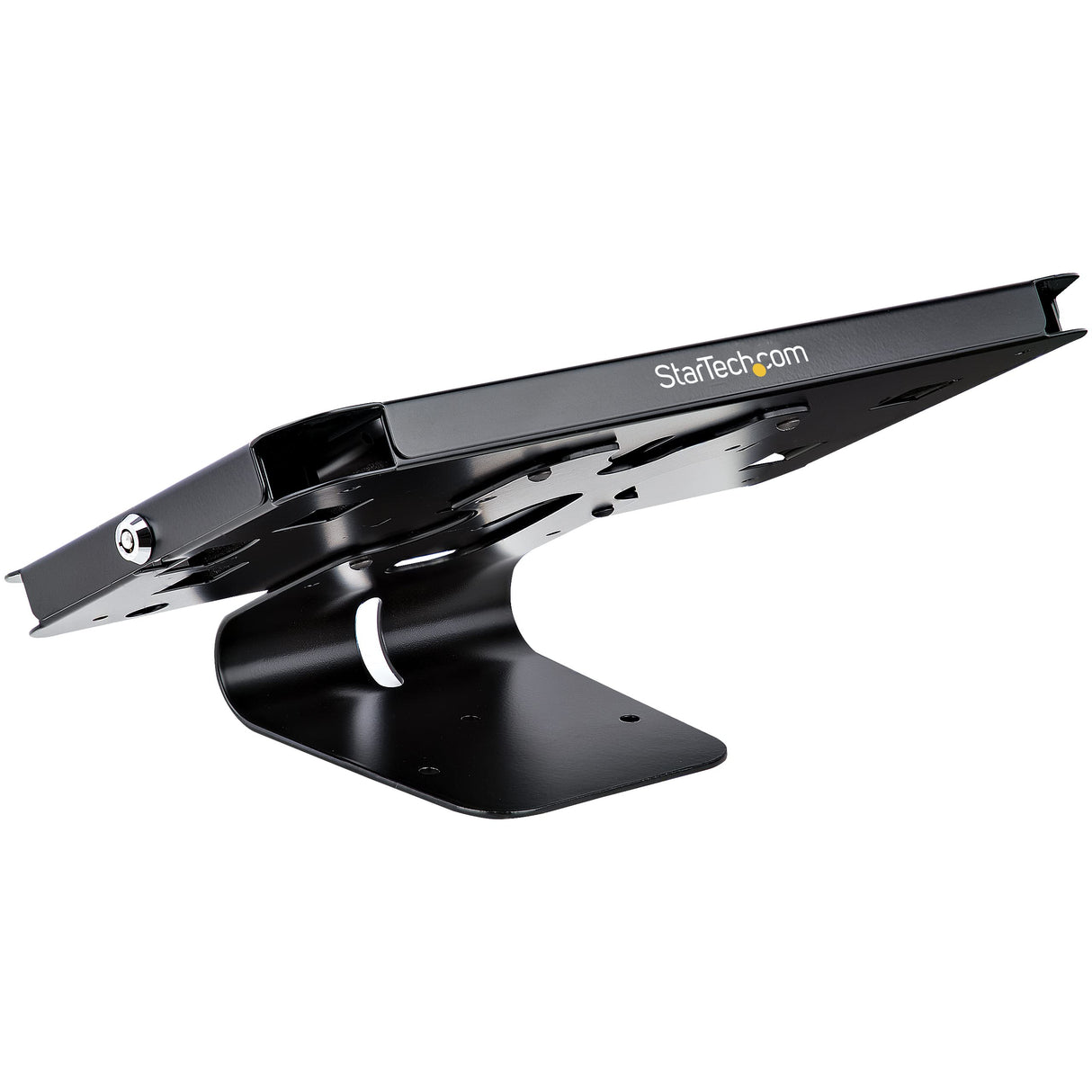 StarTech.com Soporte Seguro para Tablet - Base Universal Antirrobo para Tablets de hasta 10,5" - con Cerradura y Compatible con K-Slot - de Montaje en Escritorio, Pared o VESA - para POS (SECTBLTPOS2)