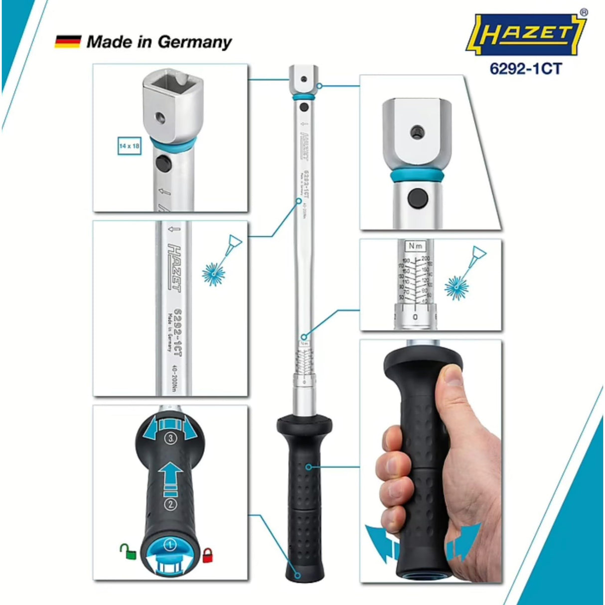 Hazet 82041100 - Llave
