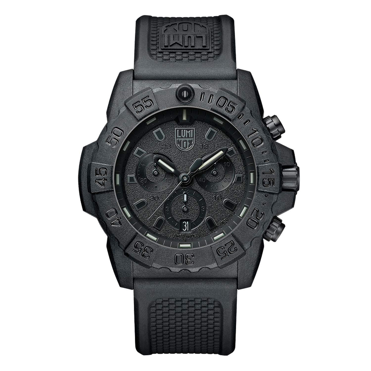 Luminox Reloj Analógico para Unisex Adulto de Automático con Correa en Caucho XS.3581.BO