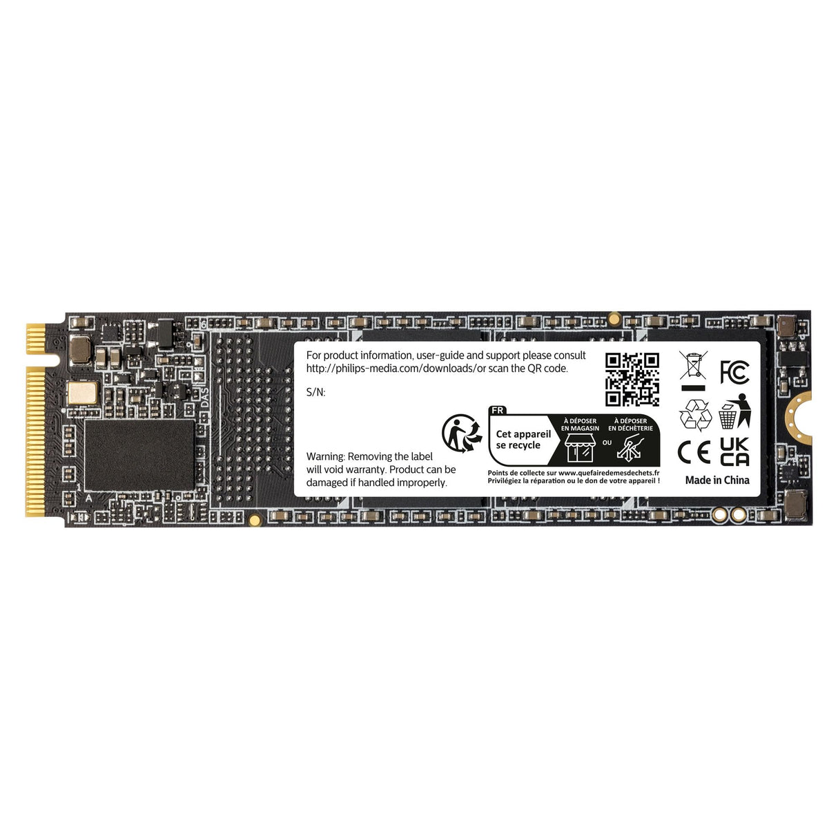 Philips Internal SSD M.2 2TB 2280 R/W 3500/2800 (FM02SM140B/00)