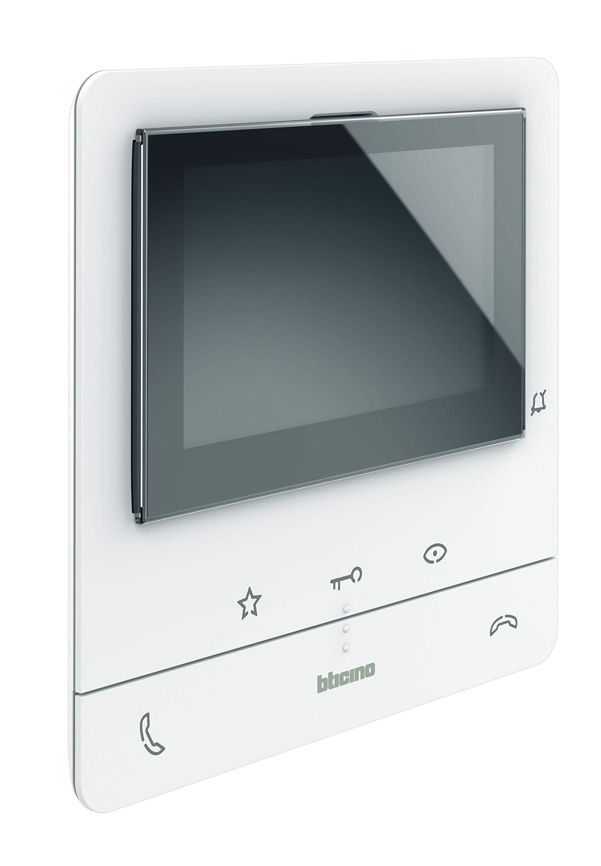 Bticino 344932 Video House Station Class 100X16E con conexión WiFi Pantalla táctil de 7 pulgadas para extensión para una casa de dos familias, color blanco
