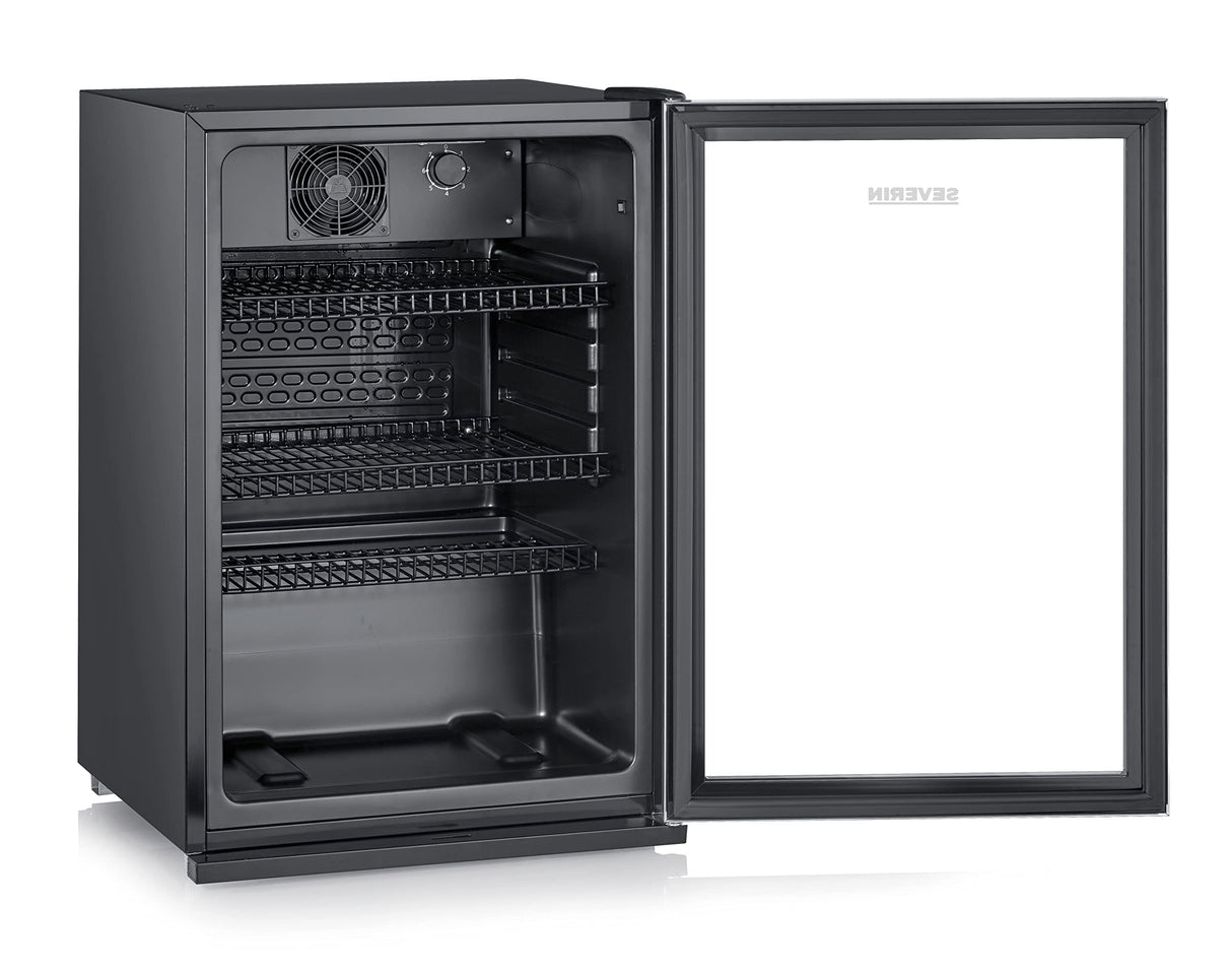 SEVERIN - Refrigerador de botellas, suficiente para 56 botellas de 0.33L cada una. Temperaturas entre 10 y 0 °C. CFKS 8840