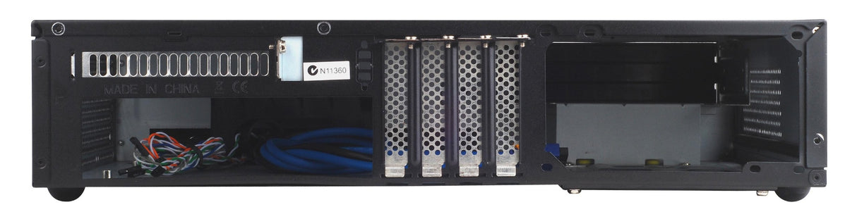 Silverstone SST-ML03B - Caja de ordenador de sobremesa (HTPC, micro-ATX, 1 x USB 3.0, interruptor de encendido/apagado integrado), negro