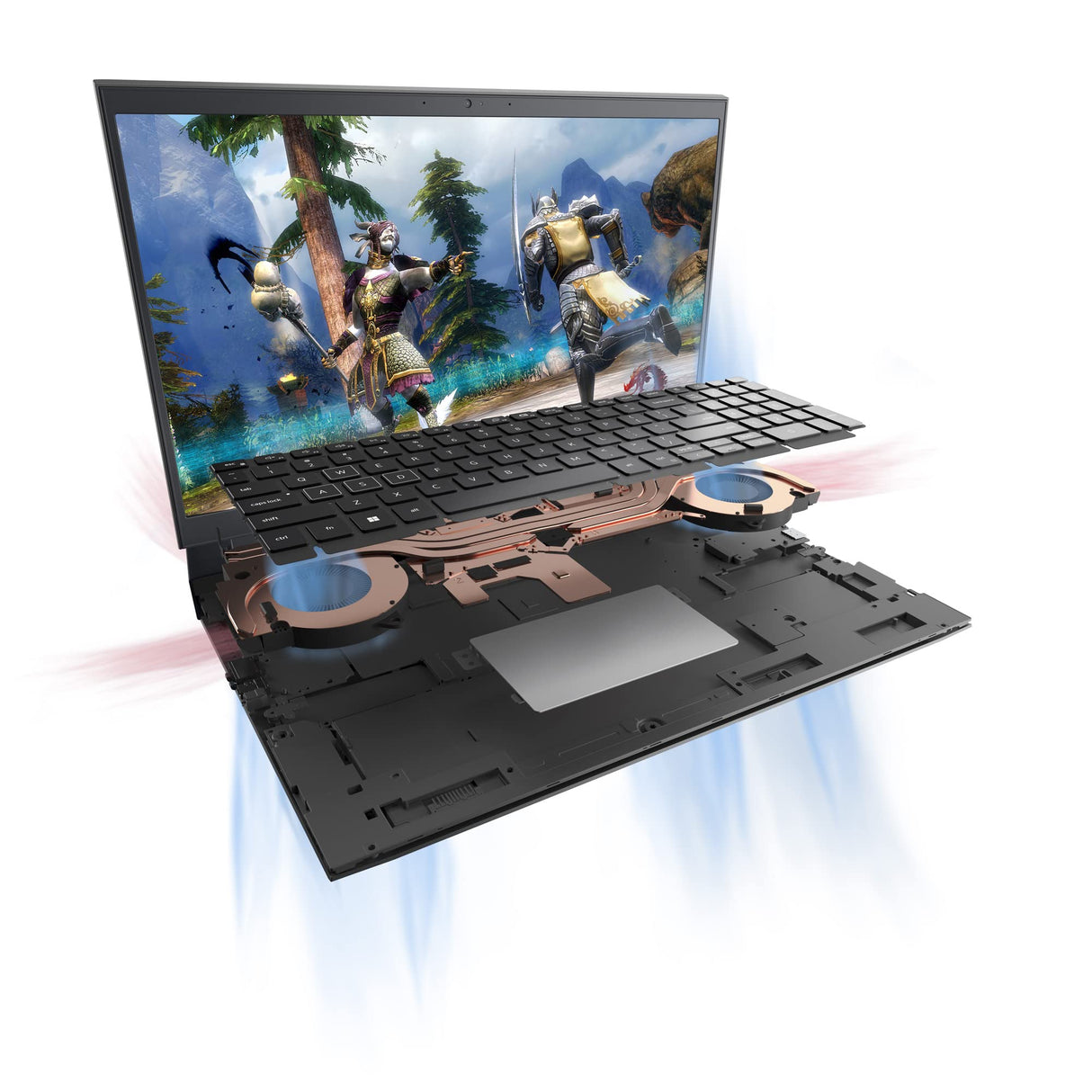 Dell G15 5520 - Ordenador portátil Gaming 15.6" FullHD (Intel Core i7-12700H , 16GB RAM, 1TB SSD, NDIVIA RTX 3070Ti,Windows 11) Gris – Teclado QWERTY español