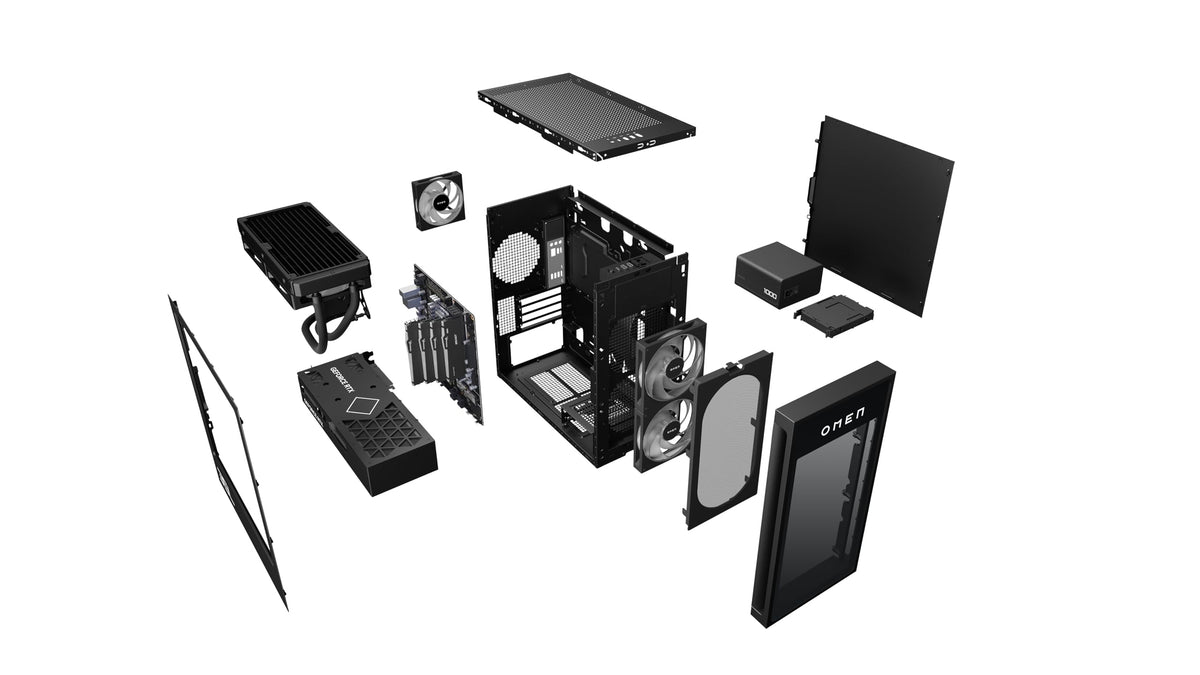 HP Ordenador sobremesa Gaming OMEN (Procesador Intel Core Ultra 7 265K, 32GB RAM, 1 TB SSD, NVIDIA GeForce RTX 5070 12GB, Windows 11)