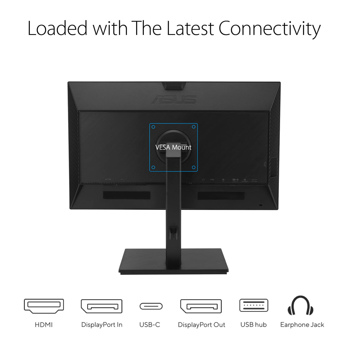 ASUS BE24ECSBT - Monitor Multitáctil de 24 Pulgadas, FHD, Multitáctil de 10 Puntos, IPS, USB-C, HDMI, DisplayPort Daisy Chain, Soporte Ergonómico, Eye Care, Baja Luz Azul, Montable en Pared