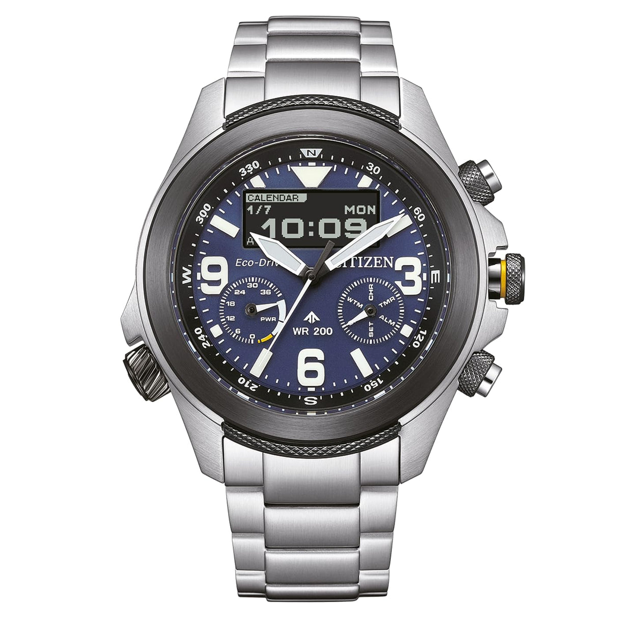CITIZEN Reloj Análogico-Digital para para Hombre de Cuarzo JV1006-51L