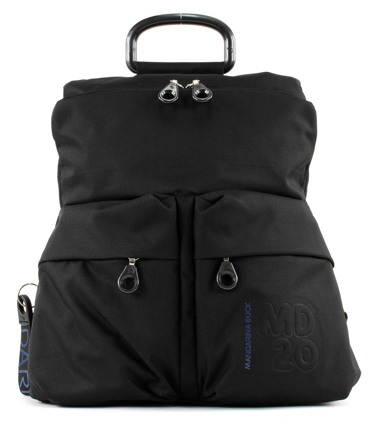 Mandarina Duck MD 20 P10QMTZ4, Mochila para Mujer, Black, 31x35x13 (L x H x W)