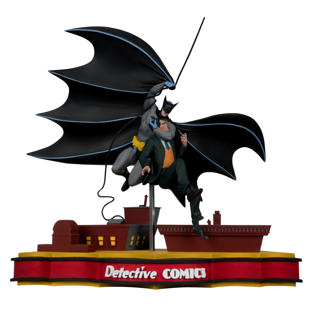 McFarlane DC Direct - Estatua 1/10 de Batman Detective Comics 27 (1st Appearance), edición Limitada, 45 cm