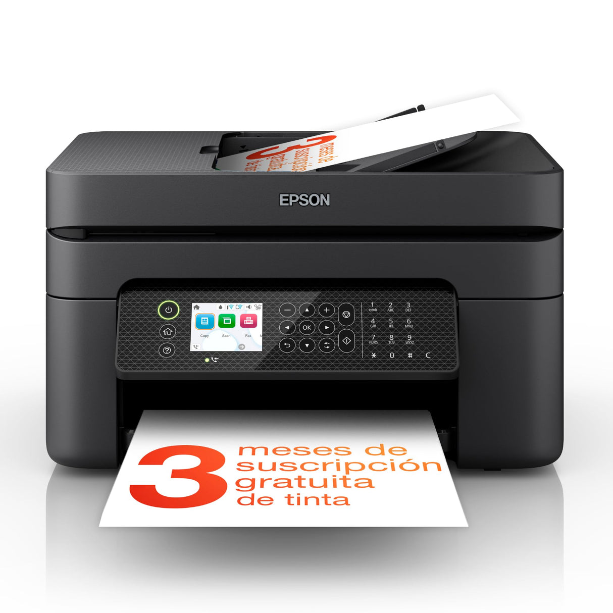 Impresora de inyección de tinta multifunción WorkForce WF-2950DWF A4 con conectividad inalámbrica
