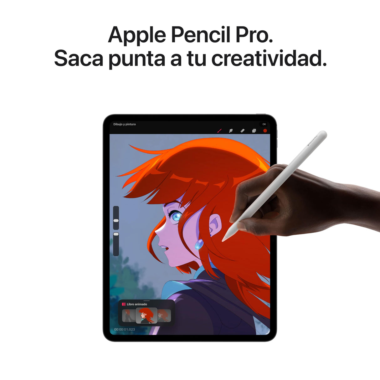 Apple iPad Pro de 13″ (M5): Pantalla Ultra Retina XDR, cámara Frontal de 12 Mpx en Horizontal y cámara Trasera de 12 Mpx, Wi-Fi 7 con el Chip N1 de Apple, 256 GB — Negro Espacial