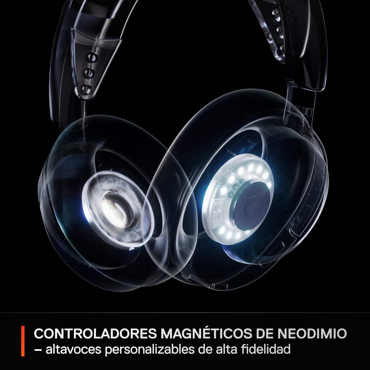 SteelSeries Arctis Nova 3X Wireless Auriculares Gaming multiplataforma - App - Batería 40h - Controladores magnéticos de neodimio - 2,4 GHz/Bluetooth - Micro extraíble - Xbox,PS, PC, Switch -Negro