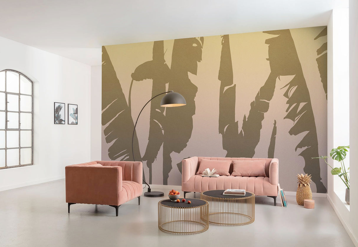Komar WTD - Papel pintado fotográfico (350 x 250 cm), diseño de plátanos de Bahama