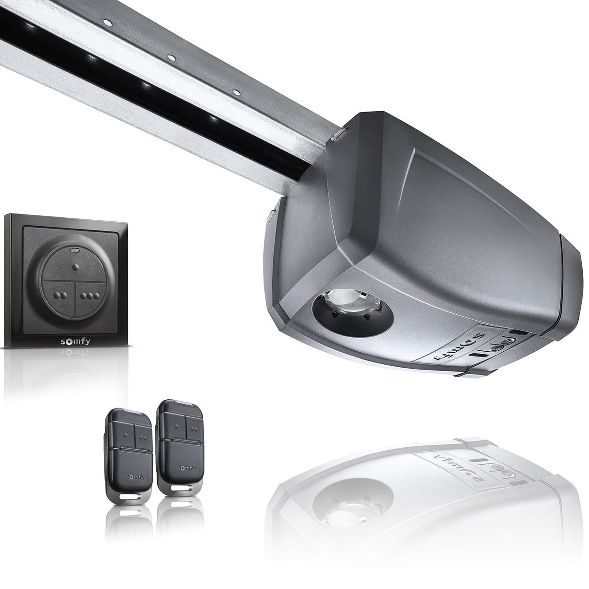 somfy 1241607 Motorización para la puerta del garaje, Color Gris, Hasta 11 m2