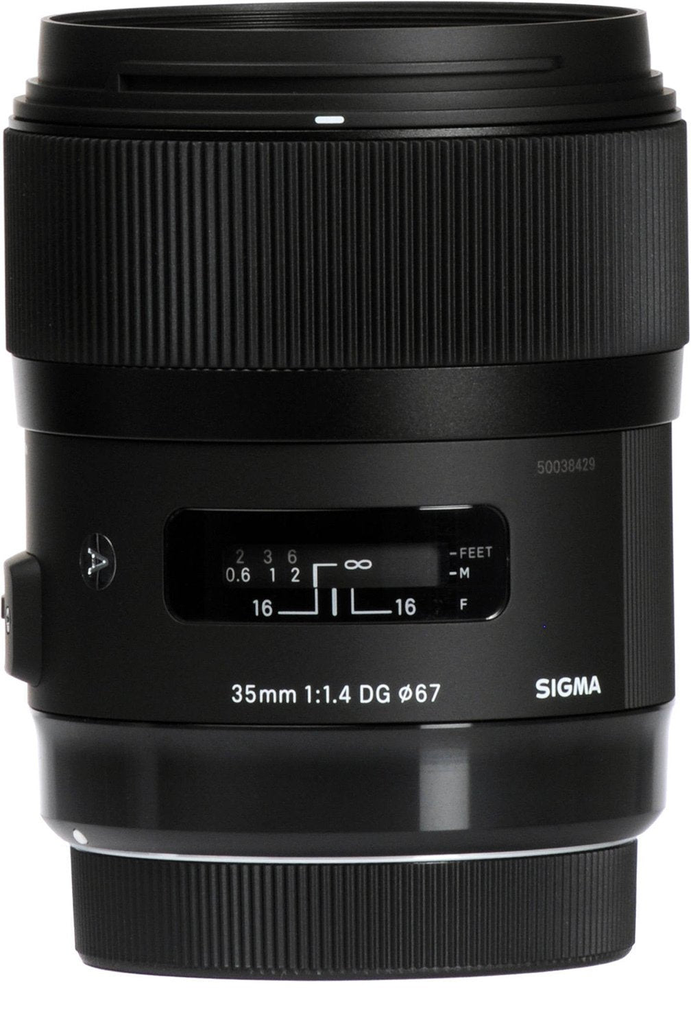 Sigma 340306 35 mm / F 1,4 DG HSM - Objetivo para Nikon (distancia focal fija 35mm, apertura f/1.4-16) color negro