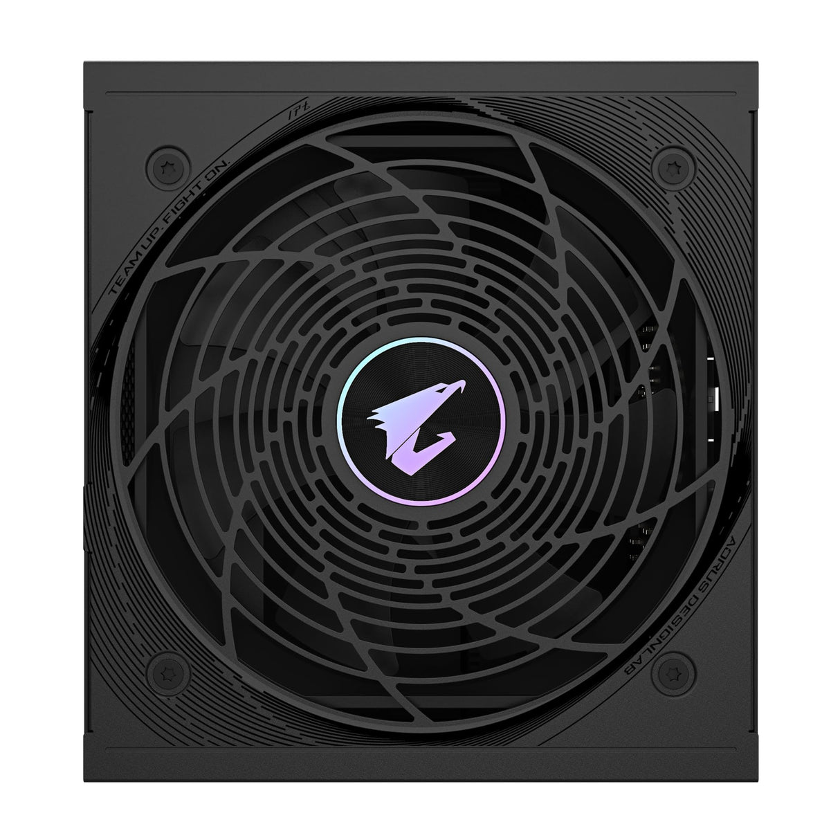 GIGABYTE AORUS Elite P1000W Ice Fuente de Alimentación - PCIe 5.0, 80 Plus Platinum, Diseño Completamente Modular, Ventilador de 120 mm, Compatible con ATX 3.0, Enchufe UE