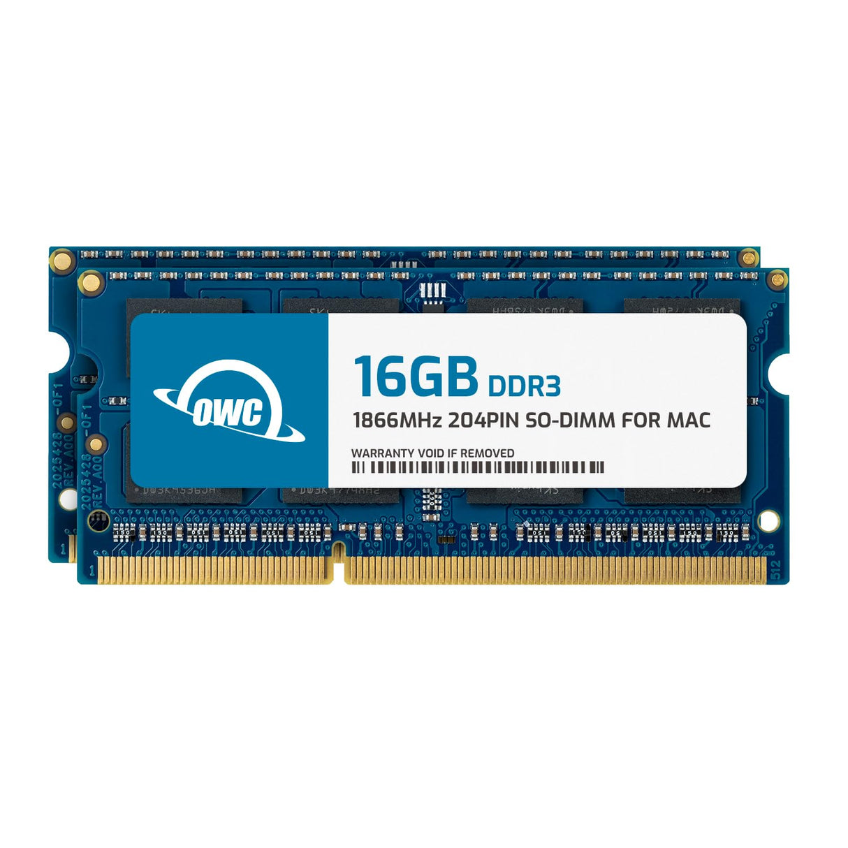 Owc - 1867ddr3s32p 32gb ddr3 1866mhz módulo de - Memoria (ddr3, portátil, 204-pin so-dimm, 2 x 16 GB, Azul, 0-85 °c)